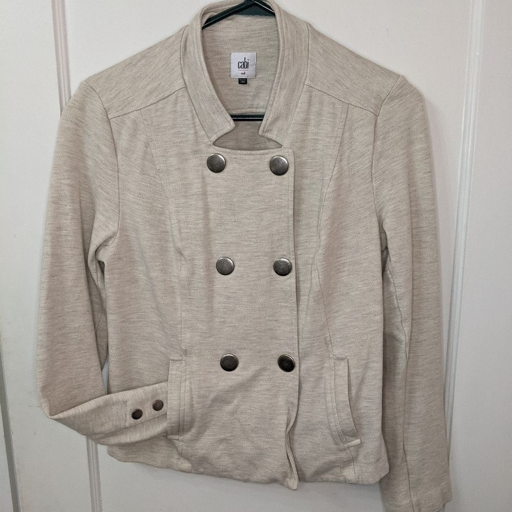 CAbi Cream Utility Jacket